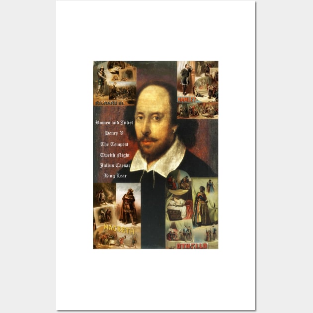 The Plays Of William Shakespeare Wall Art by JimDeFazioPhotography